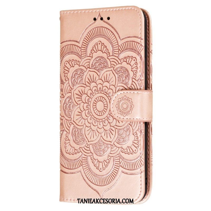 Etui Folio do Poco X4 Pro 5G Mandala Ze Smyczą