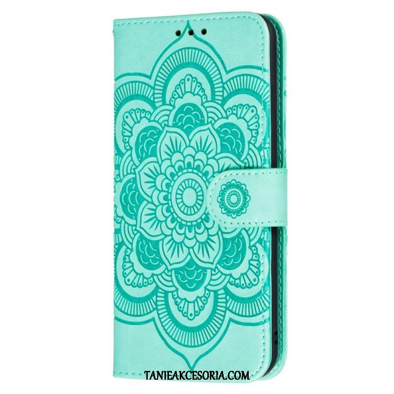 Etui Folio do Poco X4 Pro 5G Mandala Ze Smyczą