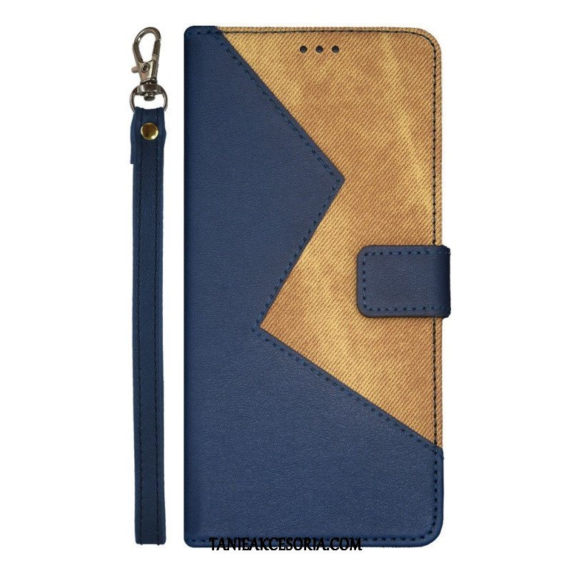 Etui Folio do Poco X5 5G Dwukolorowy Idewei