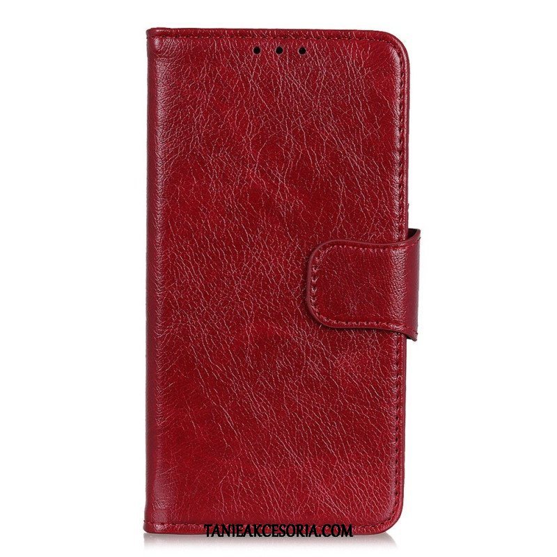 Etui Folio do Poco X5 Pro 5G Dwoina Skóry Nappa