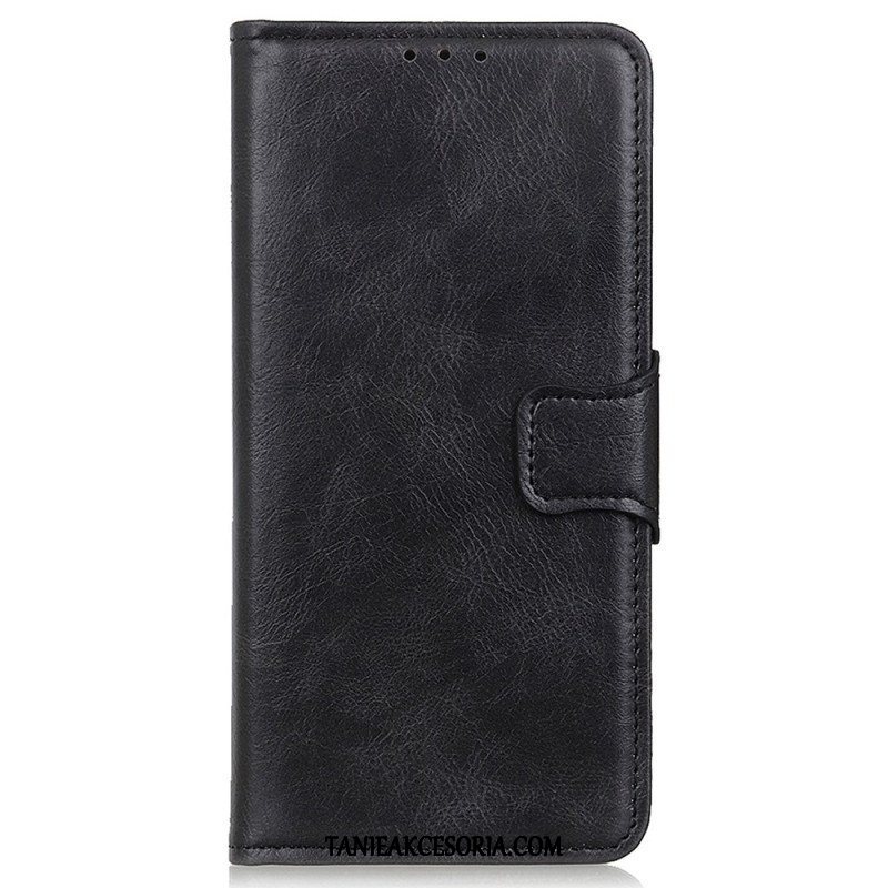 Etui Folio do Poco X5 Pro 5G Stylowe Skórzane Zapięcie Dwustronne