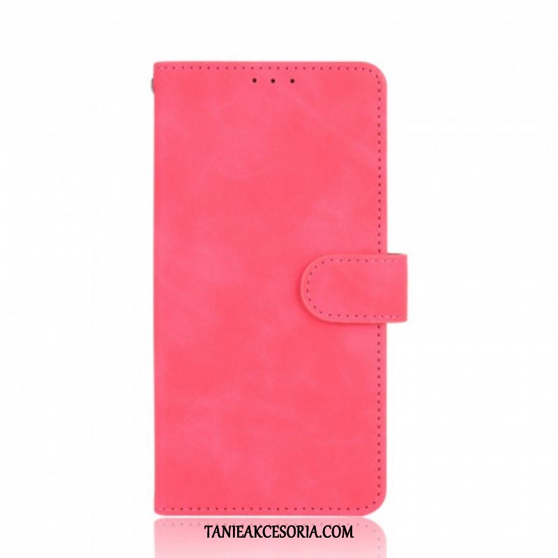 Etui Folio do Realme 8 / 8 Pro Dotyk Skóry