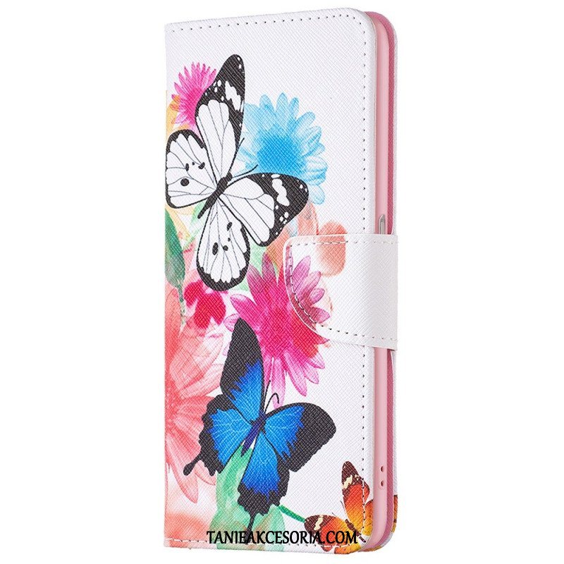 Etui Folio do Realme 9i Motyle