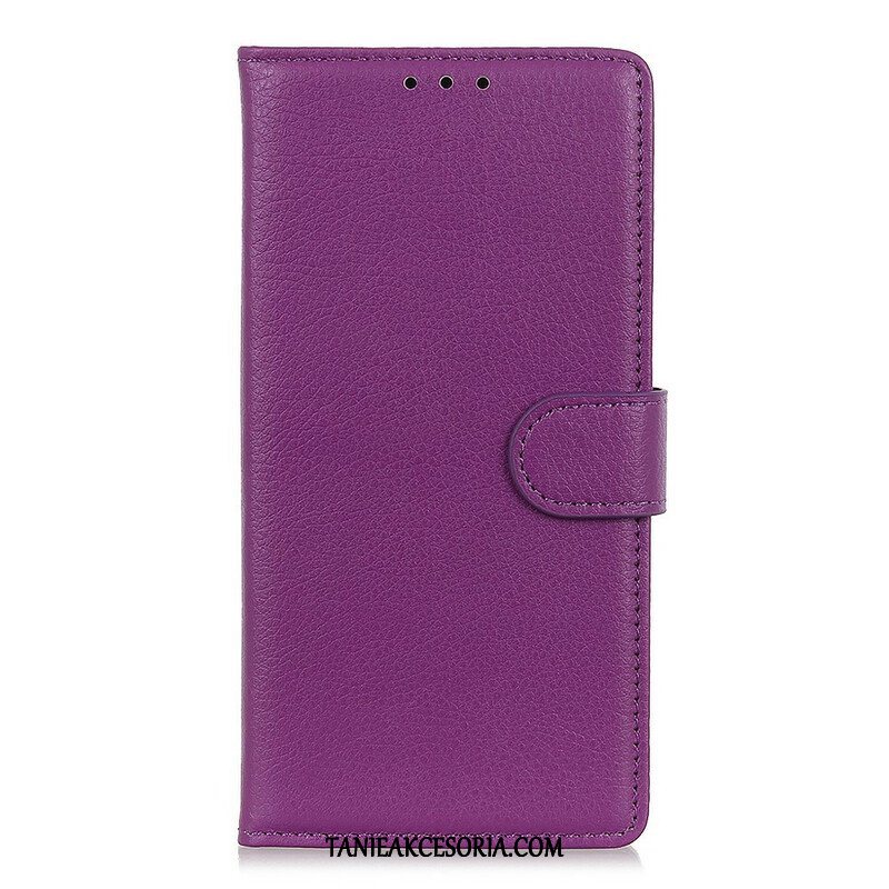 Etui Folio do Realme C11 Tradycyjnie Liczi