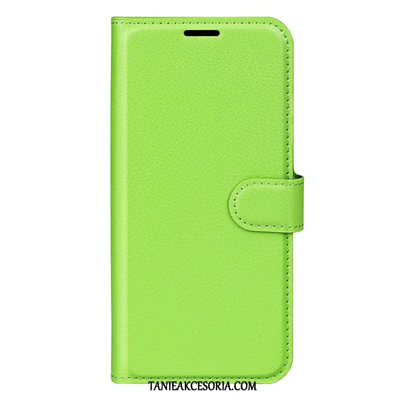 Etui Folio do Realme C35 Tekstura Liczi