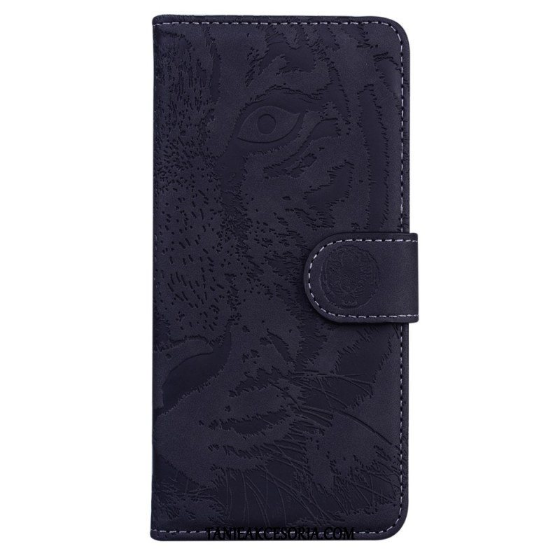 Etui Folio do Realme C35 Ślad Tygrysa