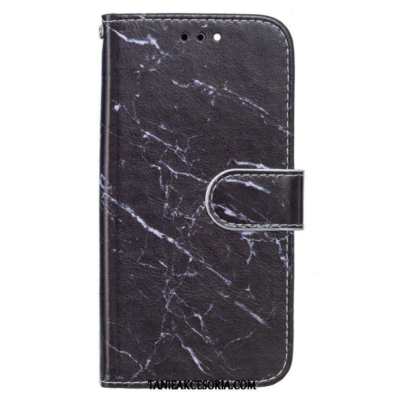 Etui Folio do Samsung Galaxy A13 5G / A04s Intensywny Marmur