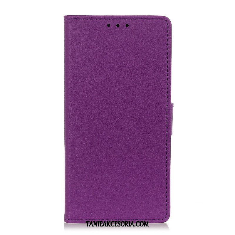 Etui Folio do Samsung Galaxy A13 5G / A04s Klasyczny Efekt Skóry