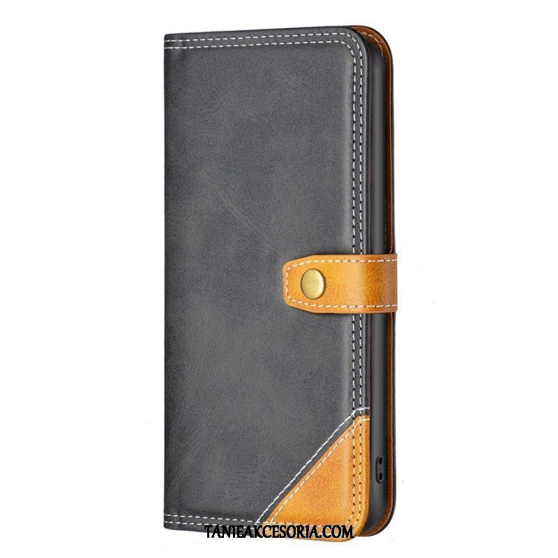 Etui Folio do Samsung Galaxy A13 Dwukolorowy Kolor Binfen