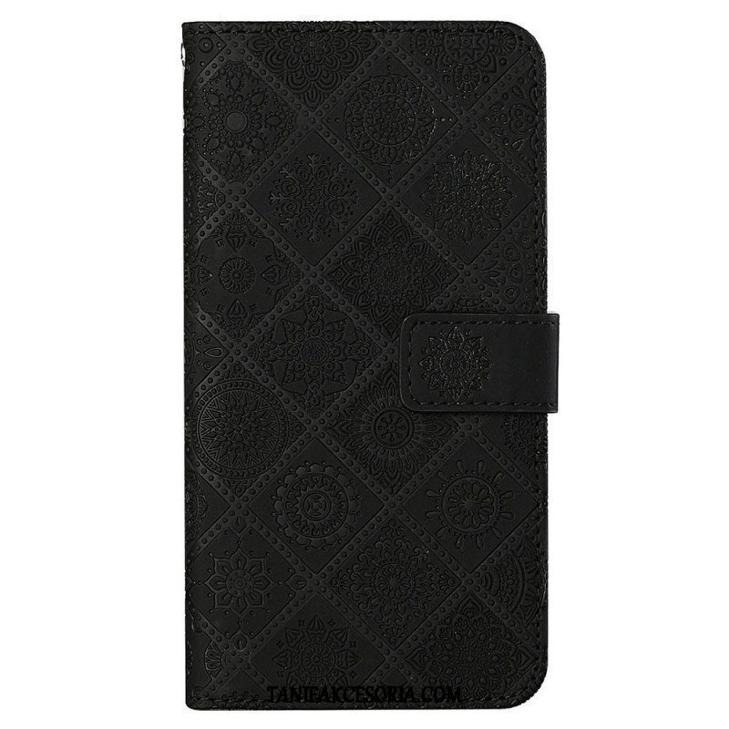 Etui Folio do Samsung Galaxy A13 Wzór Gobelinu