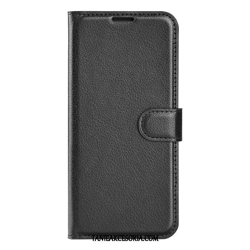 Etui Folio do Samsung Galaxy A14 / A14 5G Klasyczna Sztuczna Skóra