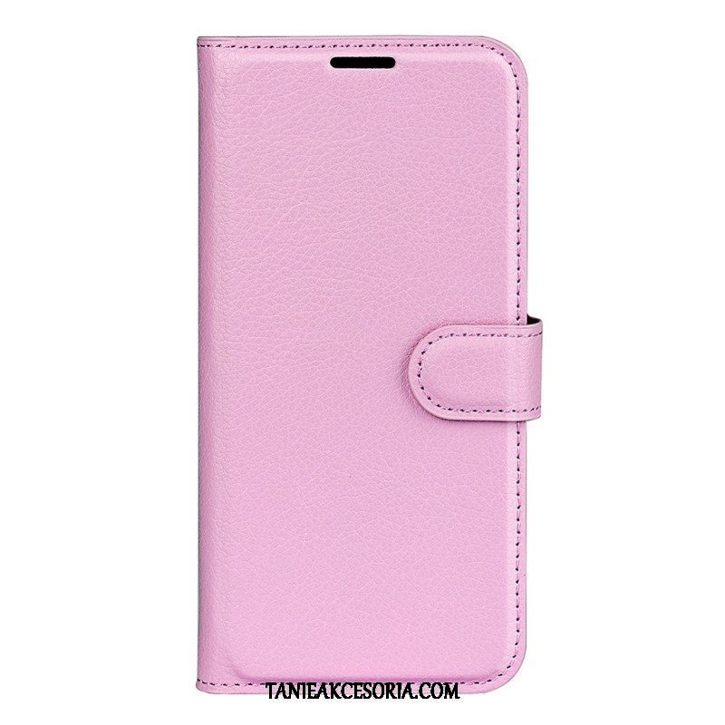 Etui Folio do Samsung Galaxy A14 / A14 5G Klasyczna Sztuczna Skóra