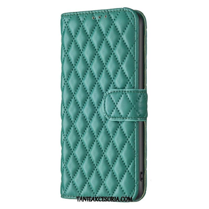 Etui Folio do Samsung Galaxy A14 / A14 5G Pikowany Styl