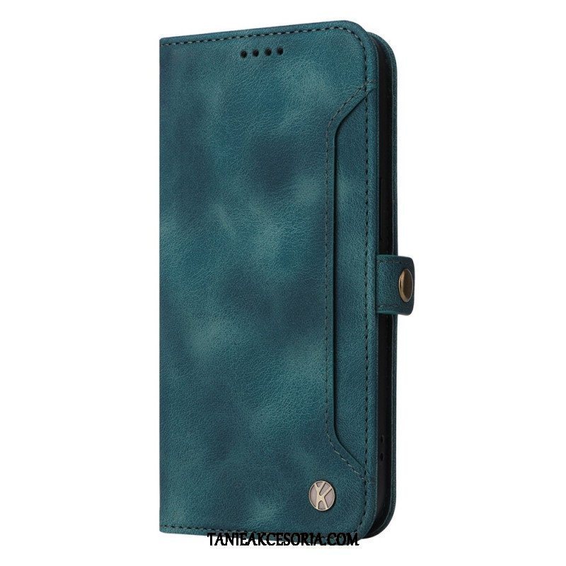 Etui Folio do Samsung Galaxy A14 / A14 5G Posiadacz Karty Z Przodu