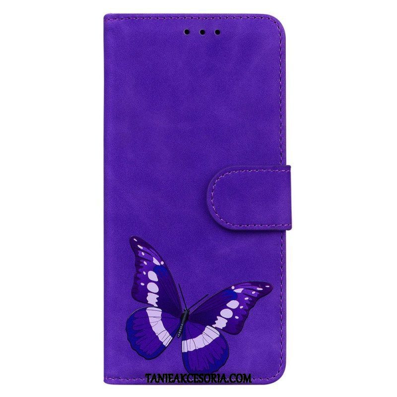 Etui Folio do Samsung Galaxy A14 / A14 5G Projekt Motyla