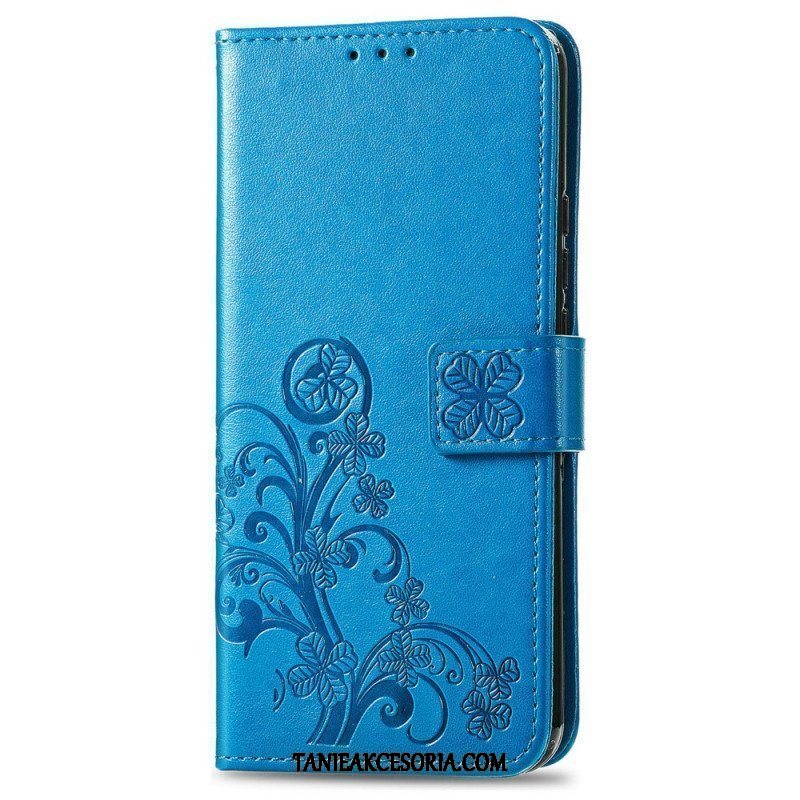 Etui Folio do Samsung Galaxy A14 / A14 5G Streszczenie Kwiaty