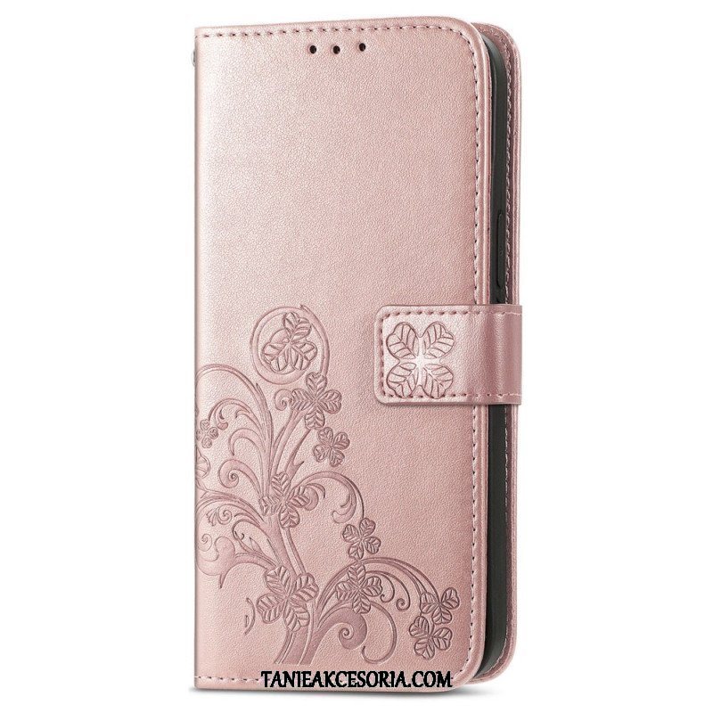 Etui Folio do Samsung Galaxy A14 / A14 5G Streszczenie Kwiaty