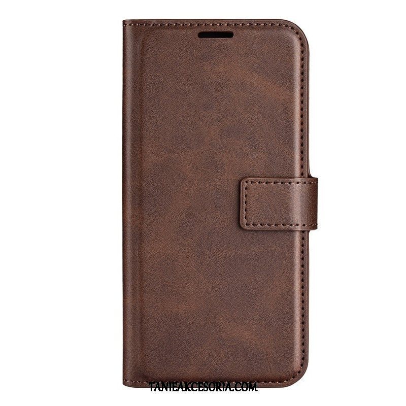 Etui Folio do Samsung Galaxy A14 / A14 5G Stylizacja Skóry