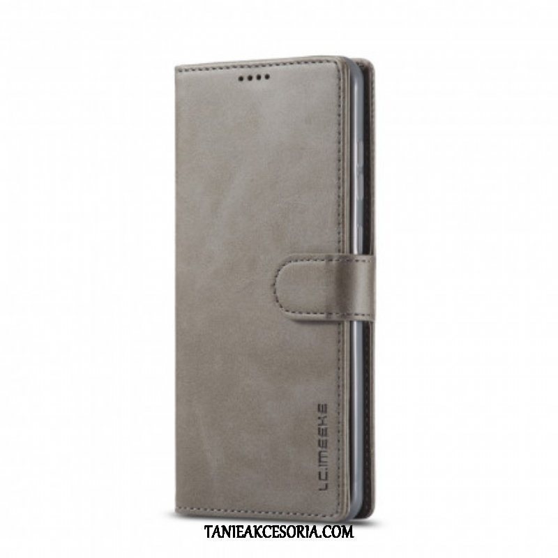 Etui Folio do Samsung Galaxy A52 4G / A52 5G / A52s 5G Lc.imeeke Efekt Skóry