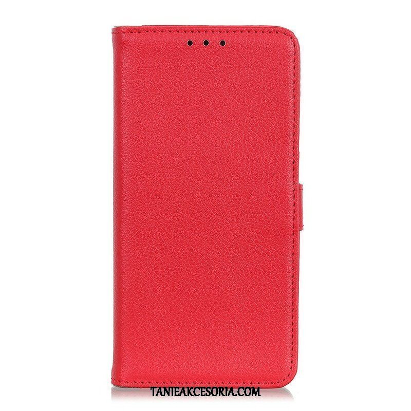 Etui Folio do Samsung Galaxy A52 4G / A52 5G / A52s 5G Tradycyjnie Liczi