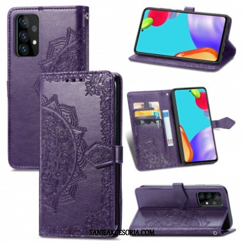 Etui Folio do Samsung Galaxy A52 4G / A52 5G / A52s 5G Średniowiecze Mandali