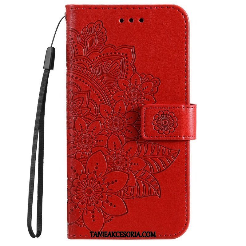 Etui Folio do Samsung Galaxy A53 5G Kwiatowa Mandala