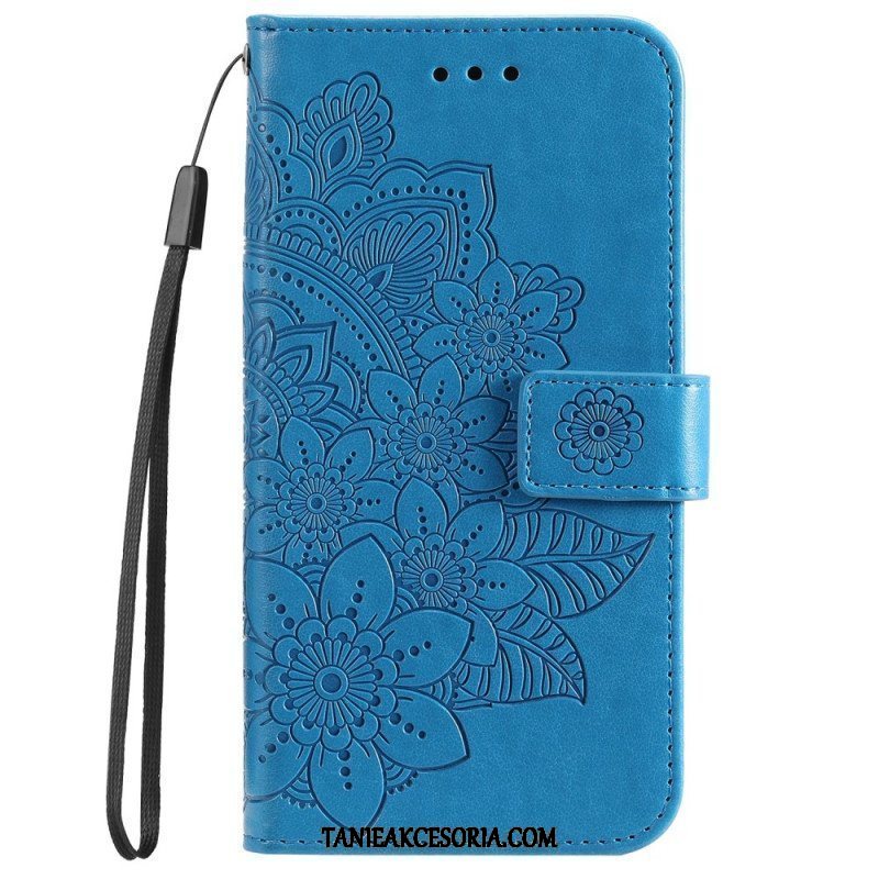 Etui Folio do Samsung Galaxy A53 5G Kwiatowa Mandala