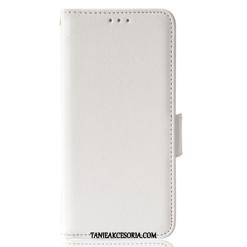 Etui Folio do Samsung Galaxy A53 5G Tradycyjna Sztuczna Skóra Liczi