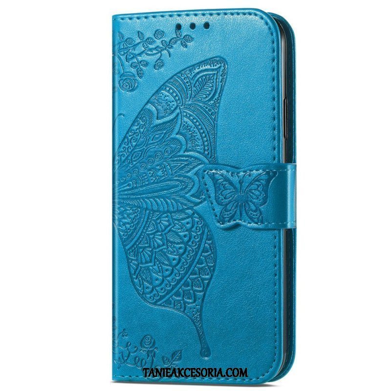 Etui Folio do Samsung Galaxy A54 5G Barokowy Motyl