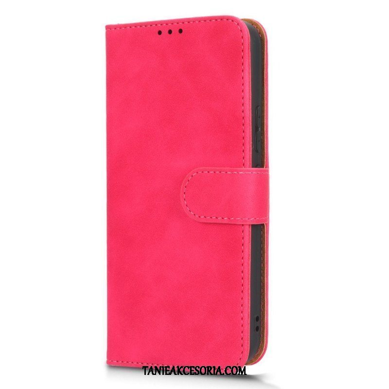 Etui Folio do Samsung Galaxy A54 5G Dotyk Skóry