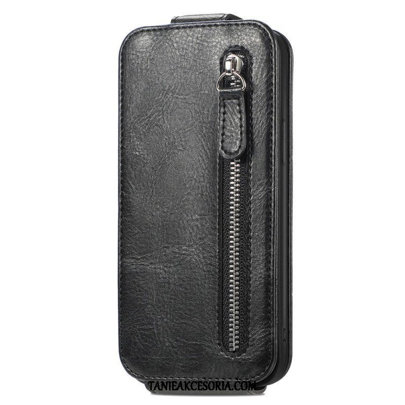 Etui Folio do Samsung Galaxy A54 5G Portfel Skórzany Futerał Pionowe Przerzucanie Z Portfelem