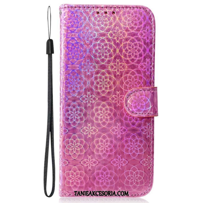 Etui Folio do Samsung Galaxy A54 5G Styl Dyskotekowy