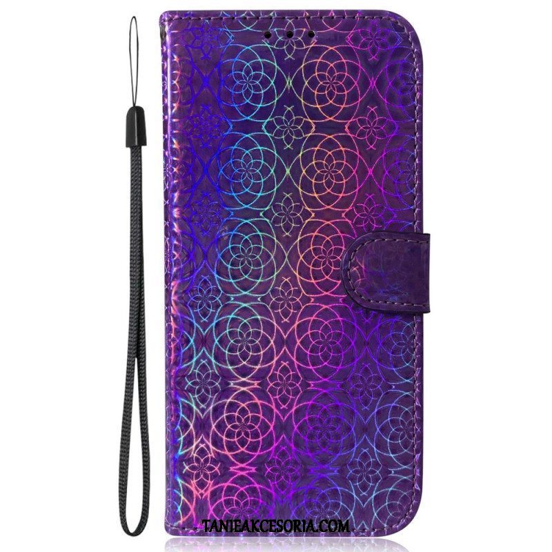 Etui Folio do Samsung Galaxy A54 5G Styl Dyskotekowy