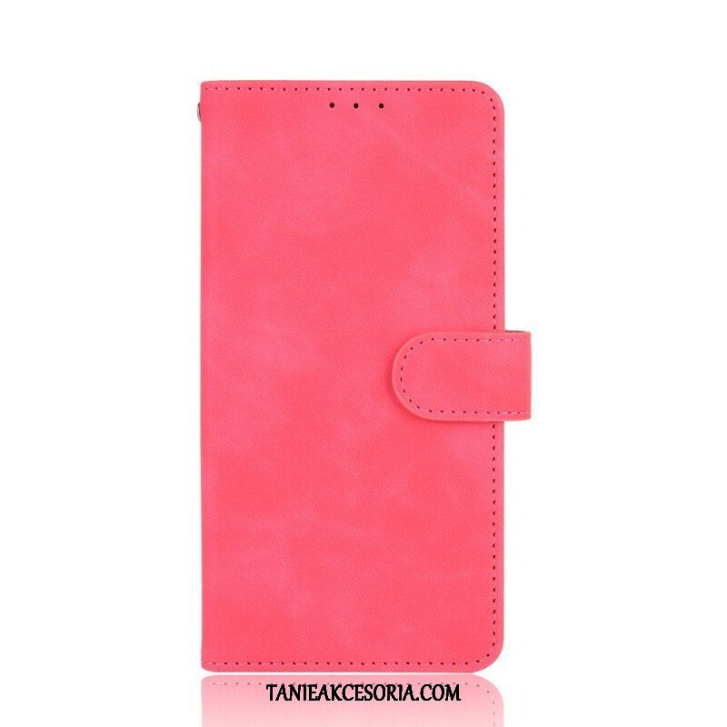 Etui Folio do Samsung Galaxy M12 / A12 Dotyk Skóry