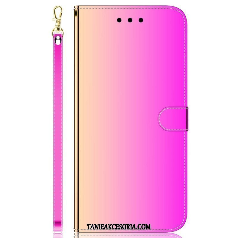 Etui Folio do Samsung Galaxy M13 Lustro I Smycz