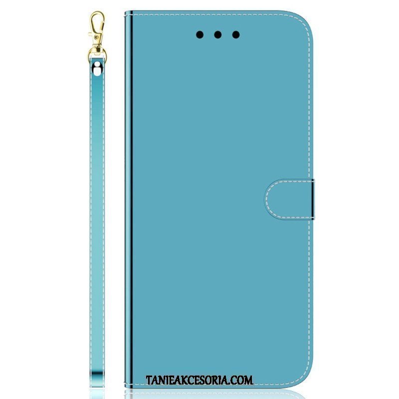 Etui Folio do Samsung Galaxy M13 Lustro I Smycz