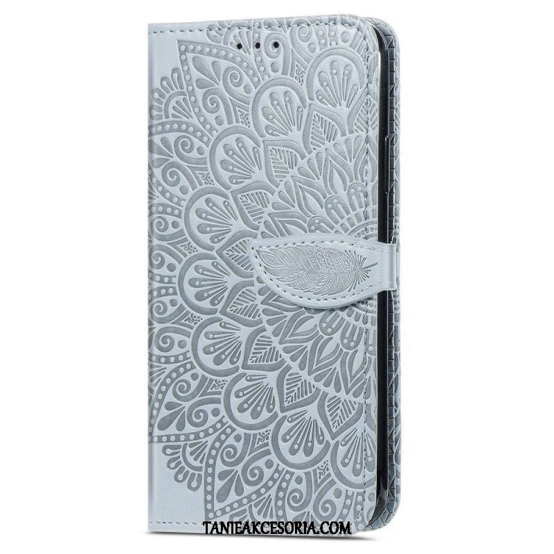 Etui Folio do Samsung Galaxy M13 Plemienne Liście