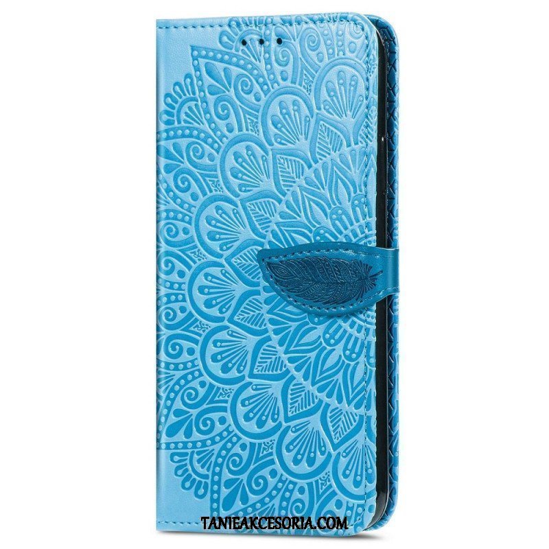 Etui Folio do Samsung Galaxy M13 Plemienne Liście