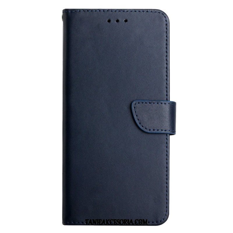 Etui Folio do Samsung Galaxy M13 Prawdziwa Skóra Nappa