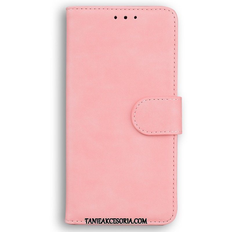 Etui Folio do Samsung Galaxy M13 Skórzany Efekt Couture