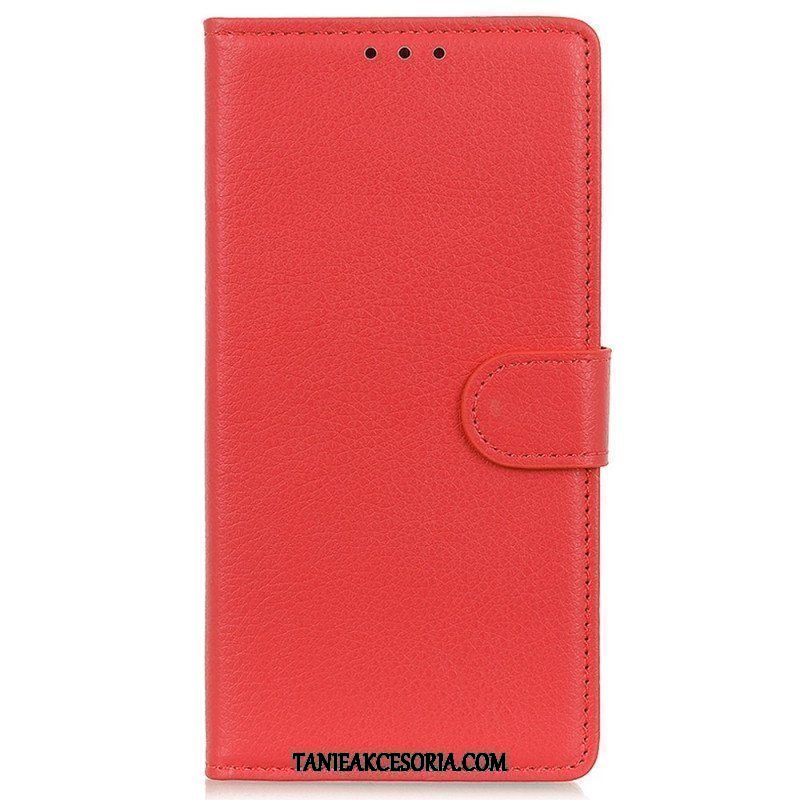 Etui Folio do Samsung Galaxy M13 Tradycyjna Sztuczna Skóra