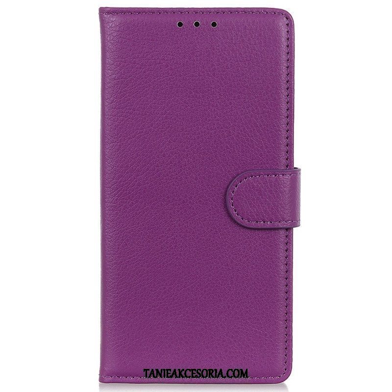 Etui Folio do Samsung Galaxy M13 Tradycyjna Sztuczna Skóra