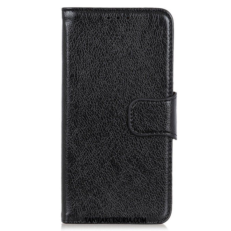 Etui Folio do Samsung Galaxy M23 5G Dwoina Skóry Nappa