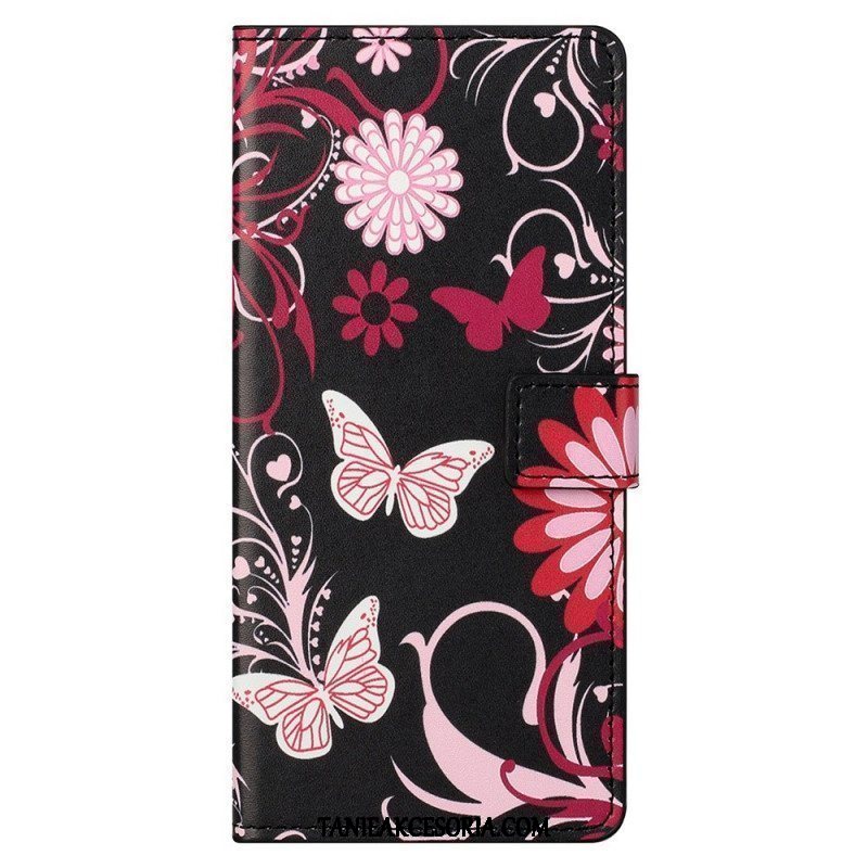 Etui Folio do Samsung Galaxy M23 5G Motyle Motyle