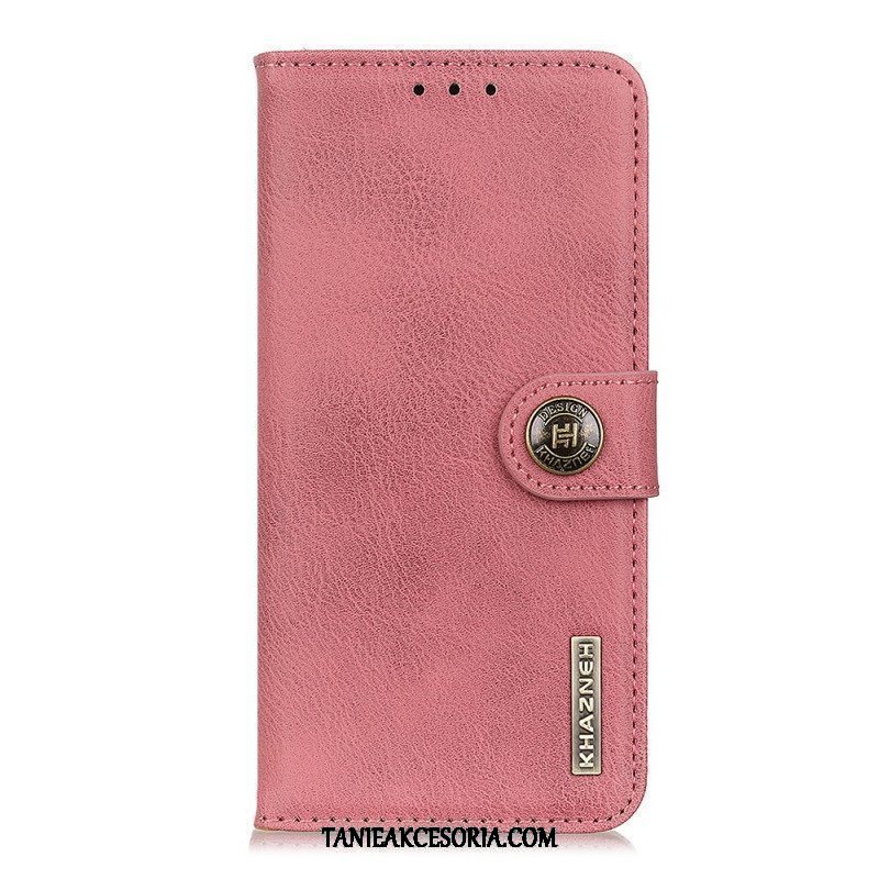 Etui Folio do Samsung Galaxy M32 Imitacja Skóry Khazneh