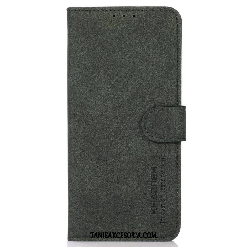 Etui Folio do Samsung Galaxy M33 5G Imitacja Skóry Khazneh