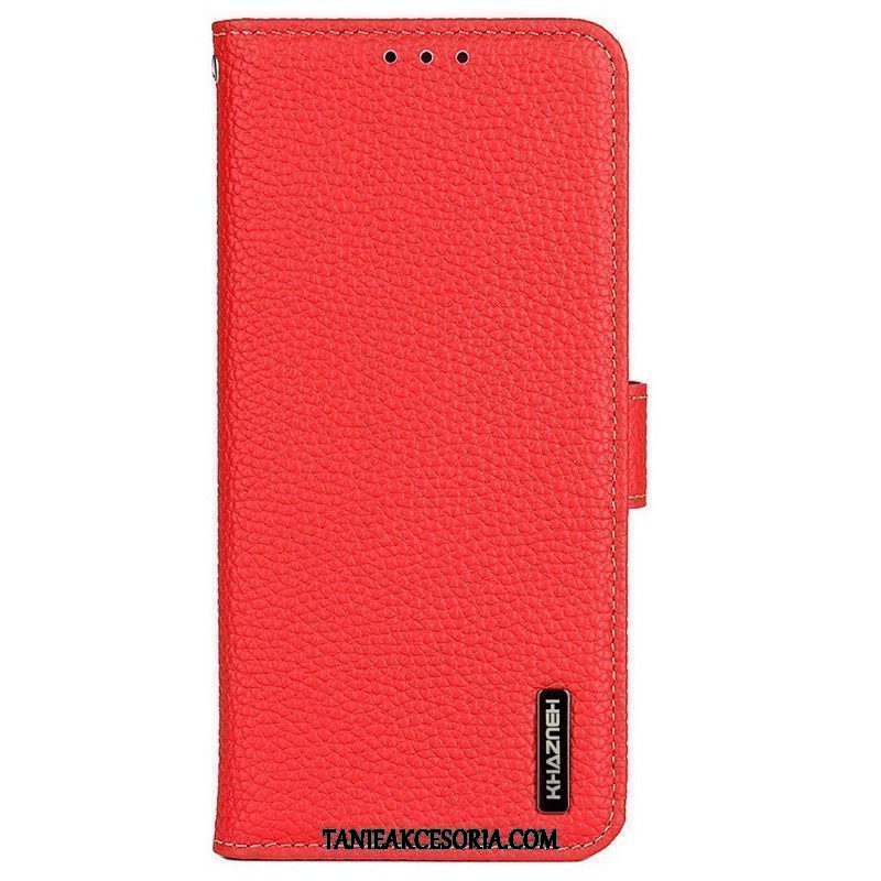 Etui Folio do Samsung Galaxy M33 5G Khazneh Skóra Liczi