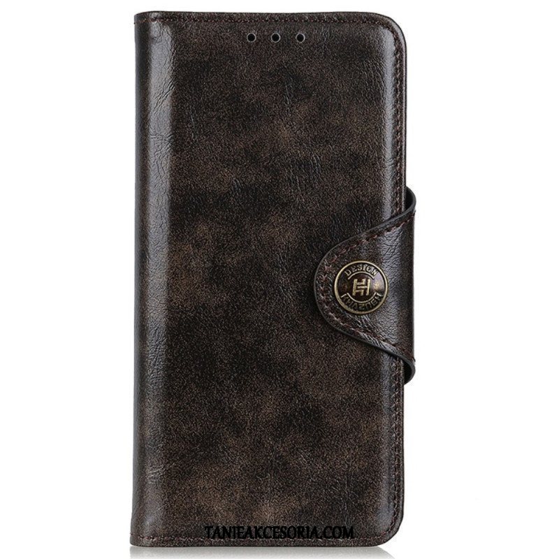 Etui Folio do Samsung Galaxy M33 5G Lakierowany Khazneh