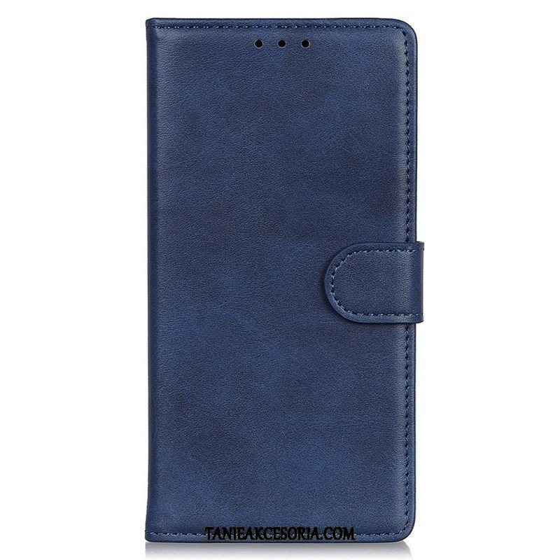 Etui Folio do Samsung Galaxy M33 5G Matowa Sztuczna Skóra