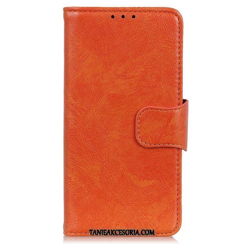 Etui Folio do Samsung Galaxy M33 5G Prawdziwa Skóra Nappa